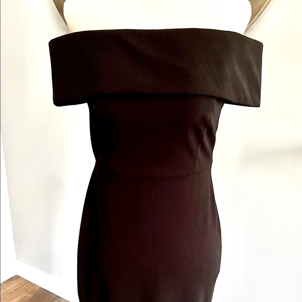 Calvin Klein perfect little black dress, off the shoulder size 2.